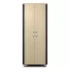 APC NetShelter - kaappi (vaakasuora) - äänieristetty - AC 230 V - vaahtera - 38U - 48,3 cm (19