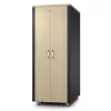 APC NetShelter - kaappi (vaakasuora) - äänieristetty - AC 230 V - vaahtera - 38U - 48,3 cm (19