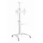 TV-teline lattiajalusta 37-70/WEISS TVS-70T-02-W Gembird