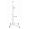 TV-teline lattiajalusta 37-70/WEISS TVS-70T-02-W Gembird