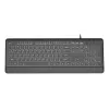 Näppäimistö Multimedia USB ENG/musta KB-UML-04 Gembird