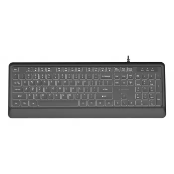 Näppäimistö Multimedia USB ENG/musta KB-UML-04 Gembird