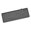 Näppäimistö Multimedia USB ENG/musta KB-UML-04 Gembird