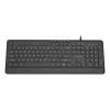 Näppäimistö Multimedia USB ENG/musta KB-MCH-05 Gembird