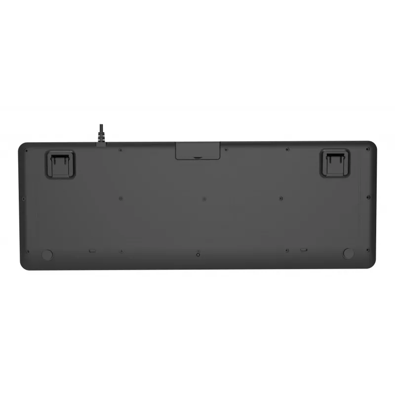 Näppäimistö Multimedia USB ENG/musta KB-MCH-05 Gembird