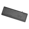 Näppäimistö Multimedia USB kyrillinen/musta KB-UML-04-CYRL Gembird