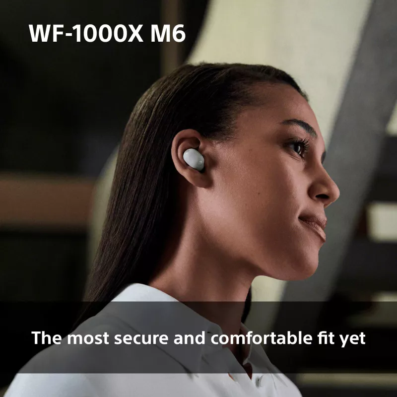 Sony WF1000XM6S.CE7 kuulokkeet langattomat in-ear puhelut/musiikki Bluetooth hopea