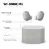 Sony WF1000XM6S.CE7 kuulokkeet langattomat in-ear puhelut/musiikki Bluetooth hopea
