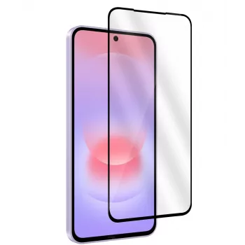 eSTUFF Samsung Galaxy A37 täysi peitto näytönsuojalasi. Titan Shield kirkas näytönsuoja 1 kpl