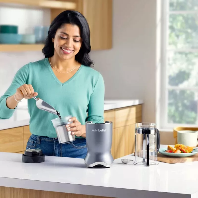 NutriBullet NB1224DG 0,9 L -tehosekoitin 1200 W tummanharmaa