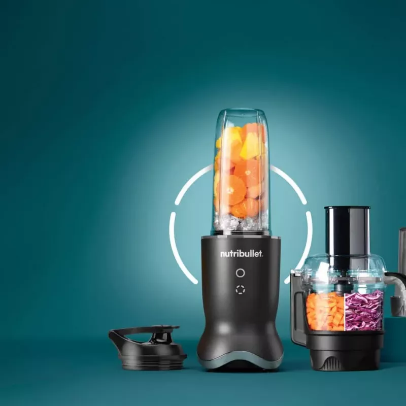 NutriBullet NB1224DG 0,9 L -tehosekoitin 1200 W tummanharmaa