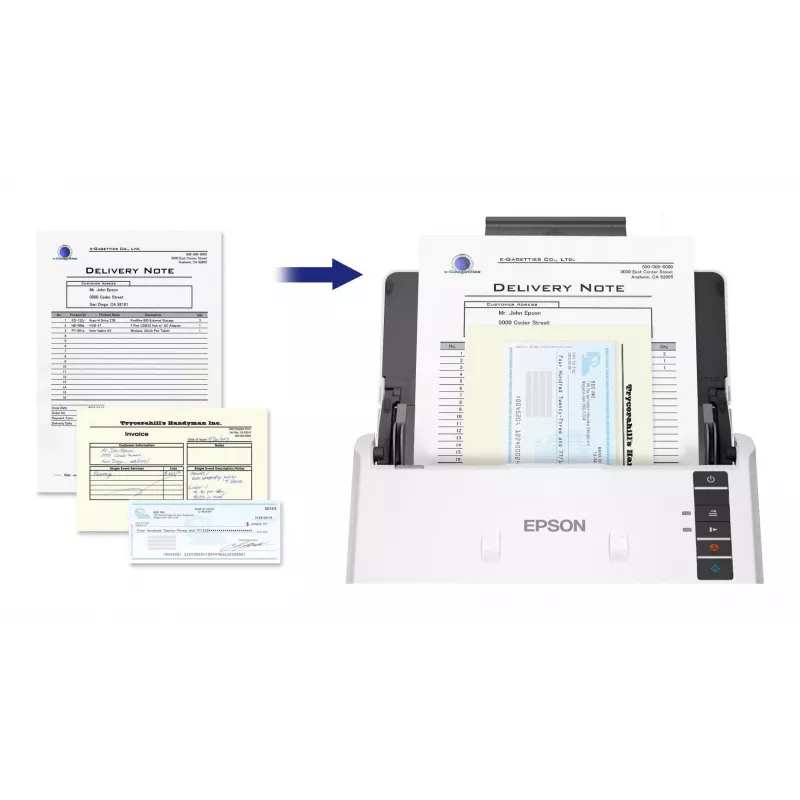 Epson WorkForce DS-530III syöttöskanneri 600 x 600 DPI A4 valkoinen