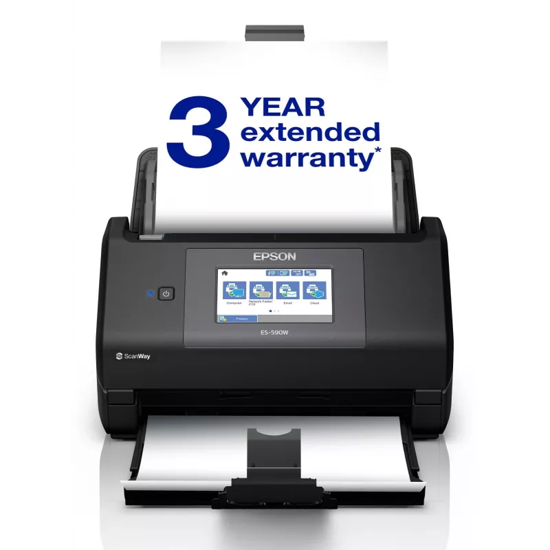 Epson WorkForce ES-590W syöttöskanneri 600 x 600 DPI A4 musta