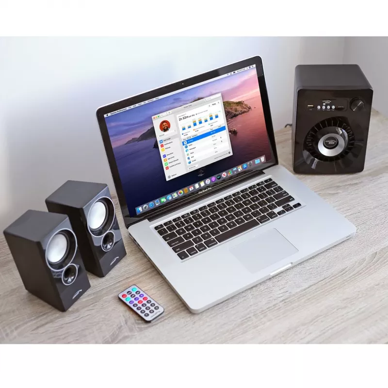 Audiocore AC910 kaiutinsarja 10 W PC / kannettava musta Bluetooth