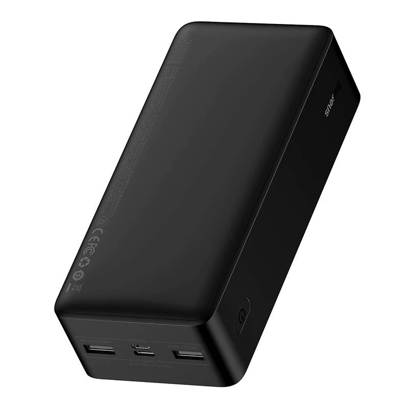 Powerbank Baseus Bipow 30000mAh, 15W (musta)