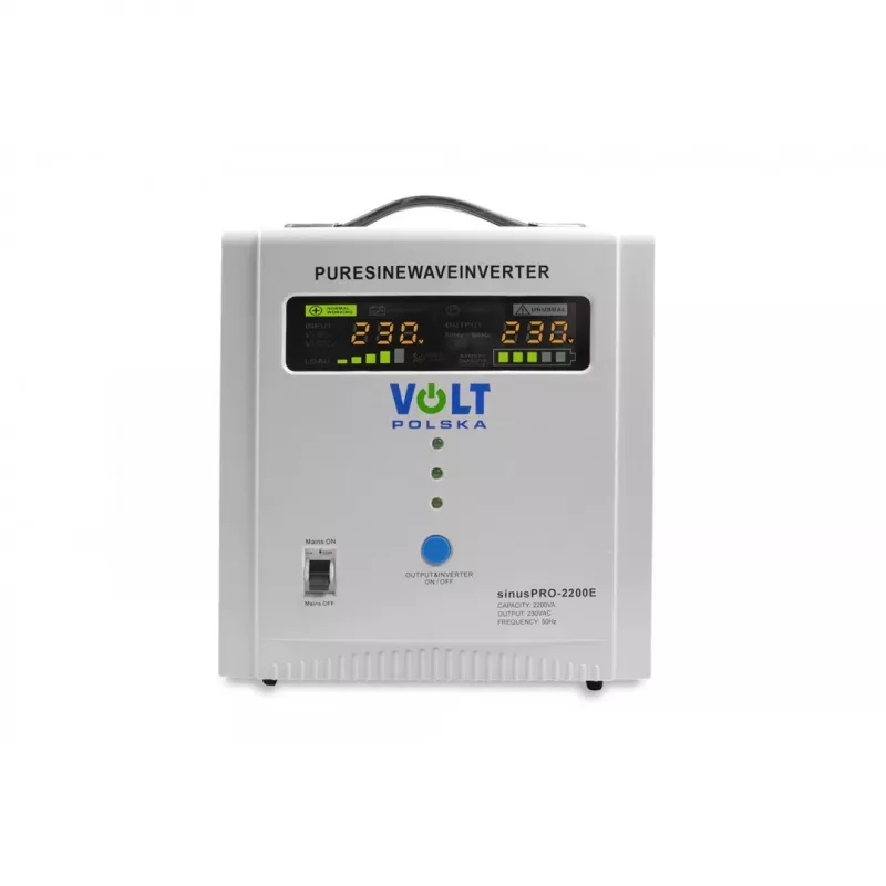 Volt Polska keskeytymätön virransyöttö Sinus Pro 2200 E 12/230V