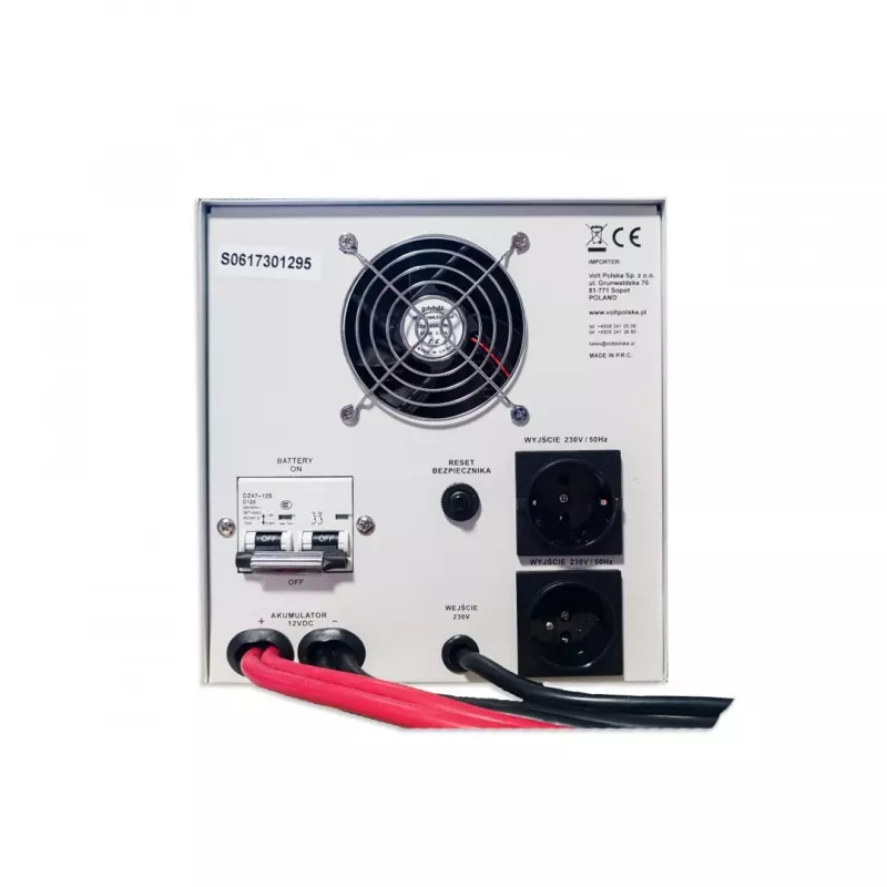 Volt Polska keskeytymätön virransyöttö Sinus Pro 2200 E 12/230V