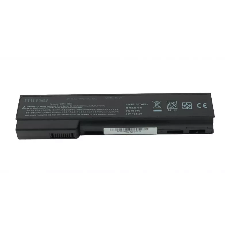 Akku HP EliteBook 8460p, 8460w 4400 mAh (48 Wh) 10,8 - 11,1 volttia