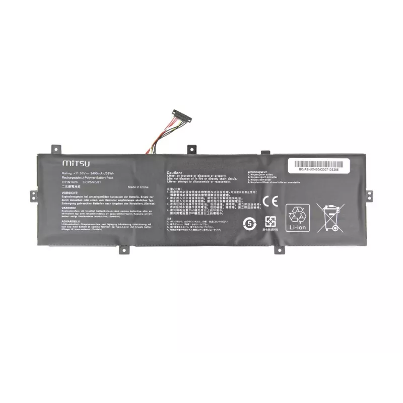 Mitsu ASUS UX430 3400mAh (39Wh) 11,55V