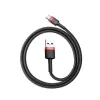 Baseus Cafule USB-C-kaapeli 2 A 3 m (musta+punainen)