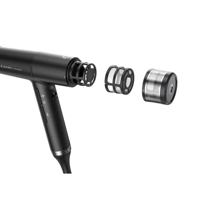 GA.MA PH6080.BK IQ3 Perfetto hiustenkuivaaja 1600 W musta
