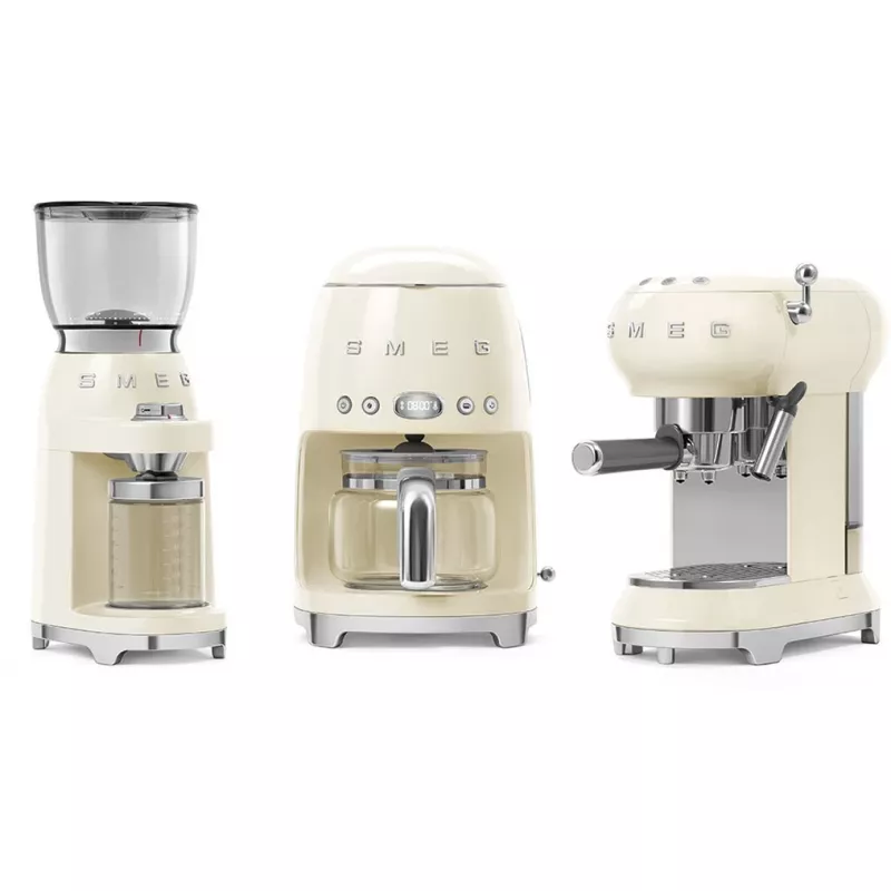 Smeg CGF11CREU kahvimylly 50s Style kerma