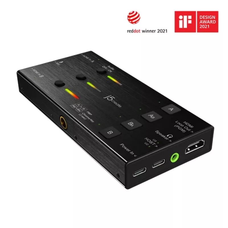 j5create JVA06-N - videokaappausadapteri - USB-C 3.0