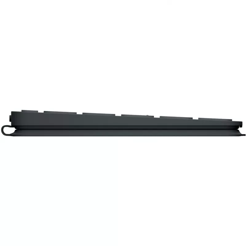 Logitech Keys-To-Go 2 iPadille – näppäimistö – sisäänrakennettu kansi – langaton – Bluetooth LE – QWERTZ – sveitsiläinen asettelu – Graphite (920-013008)