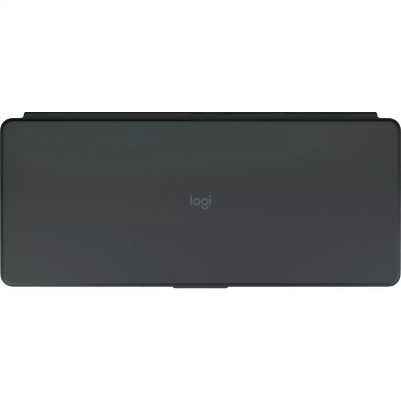 Logitech Keys-To-Go 2 iPadille – näppäimistö – sisäänrakennettu kansi – langaton – Bluetooth LE – QWERTZ – sveitsiläinen asettelu – Graphite (920-013008)
