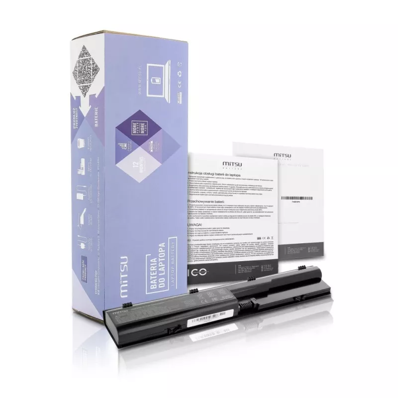 Akku HP ProBook 4330s, 4530s 4400 mAh (48 Wh) 10,8 - 11,1 volttia