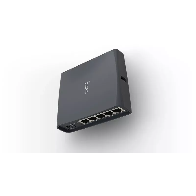 Mikrotik hAP ac lite tower musta Power over Ethernet (PoE)
