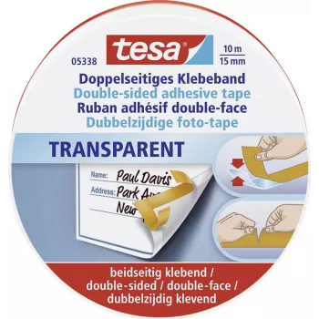 tesa® kaksipuolinen teippi, 10m x 15mm