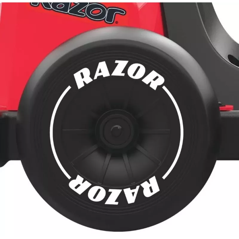 Razor Ground Force Elite - sähkö-kart, musta ja punainen
