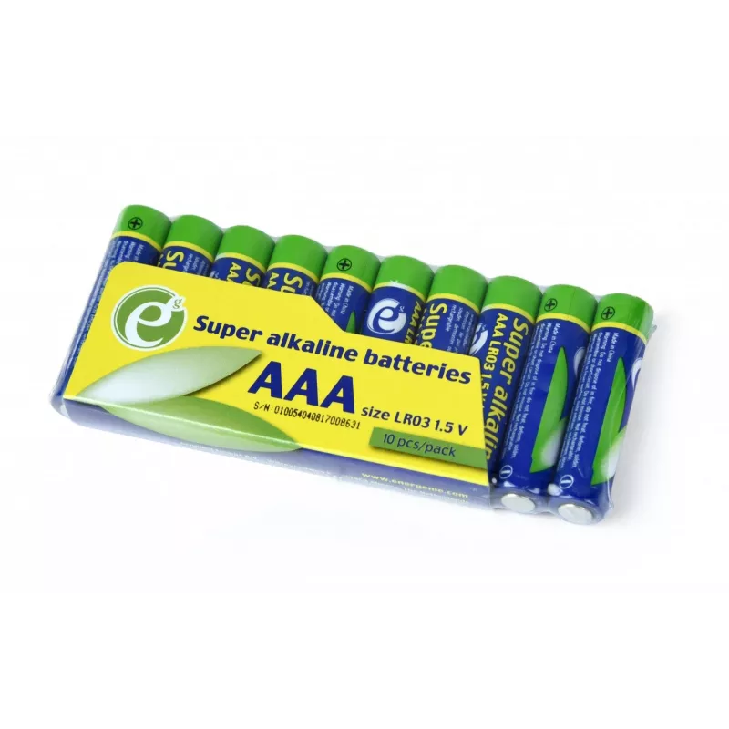 GEMBIRD Super Alkaline AAA paristot 10 kpl:n pakkaus