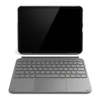 Inateck näppäimistö iPad 11 QWERTZ musta harmaa - näppäimistö