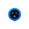 Adapteri punaisesta 16A 400V CEE-pistorasiasta 5-napainen liitin siniseen 16A 230V CEE 3P