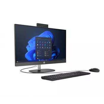 HP ProOne 245 G10 AiO Ryzen 7 77730U 23.8FHD IPS 250nits AG 16GB DDR4 3200 SSD512 Radeon Vega 8 Kb+hiiri Cam 5Mpx + IR W11Pro valkoinen 3Y OnSite
