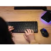 A4Tech Fstyler FBK27C AS 2,4GHz+BT hiljainen näppäimistö, musta