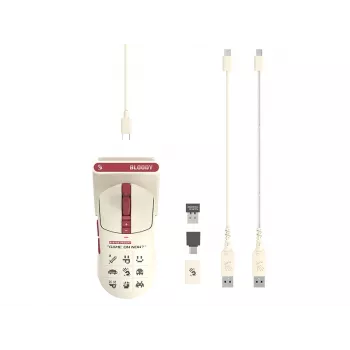 A4Tech 47743 Bloody R72 Ultra Duo Pixels punainen