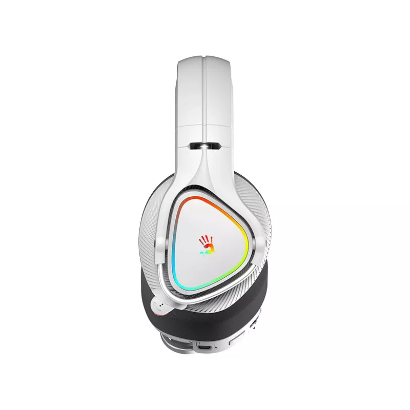 A4Tech 47752 Bloody MR710 RGB -pelikuulokkeet langattomat, harmaa