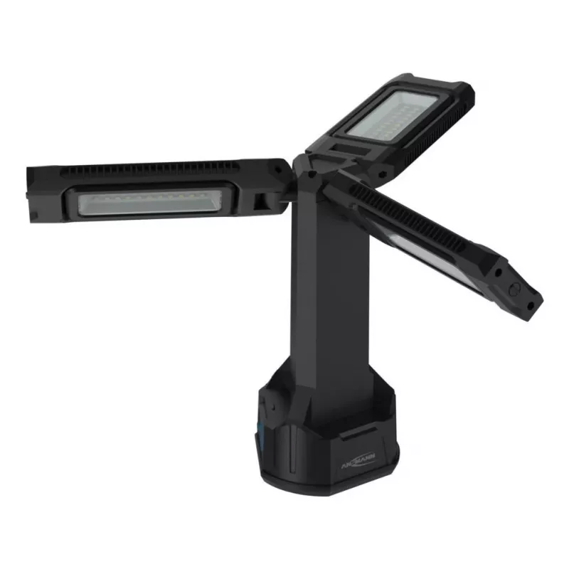 Ansmann työvalaisin Tiohead 7000R sis. Tripod ladattava (1600-0697)