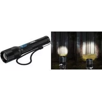 Ansmann Adventure TA2500RF ladattava LED-taskulamppu, 2 435 lm, musta