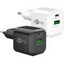 Goobay 20 W USB-C PD GaN Dual-Fast Charger Nano musta (79620)