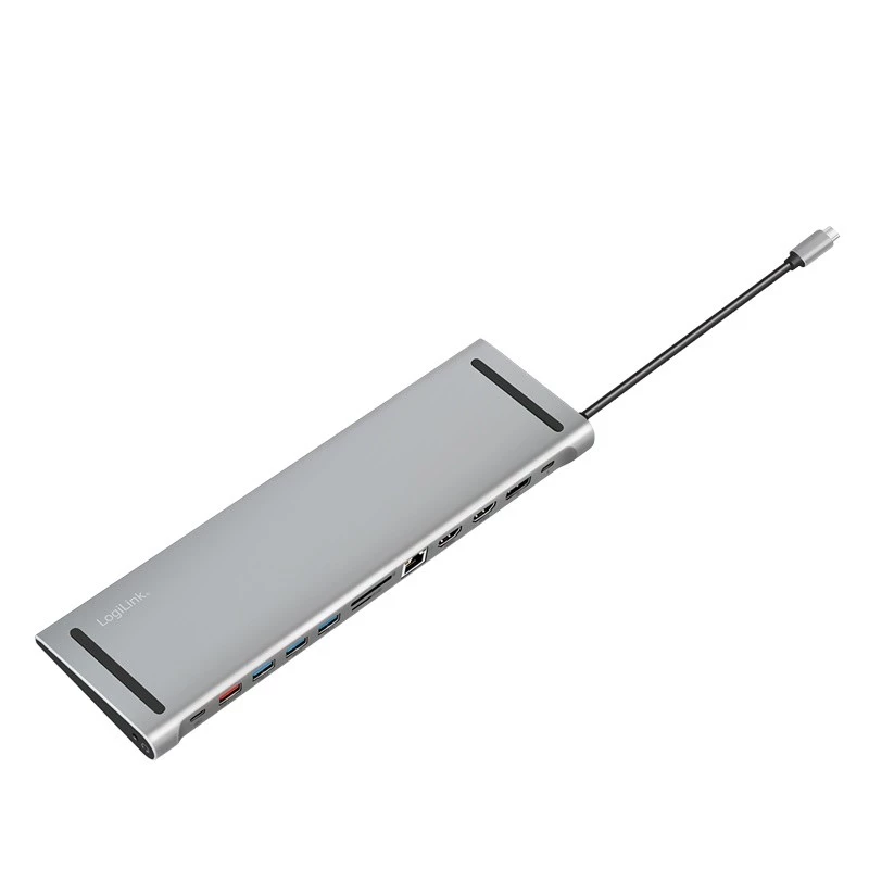 USB3.2-telakka USB-C, 12 porttia, PD
