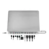 USB3.2-telakka USB-C, 12 porttia, PD