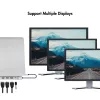 USB3.2-telakka USB-C, 12 porttia, PD