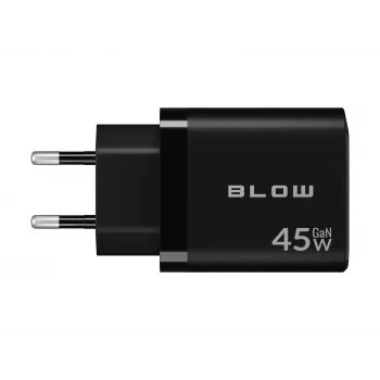 Seinä laturi USB-A USB-C PD 45W + kaapeli