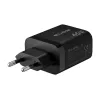 Seinä laturi USB-A USB-C PD 45W + kaapeli