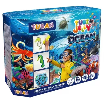 Tubi Jelly Ocean -sarja – suuri akvaario, 8 väriä