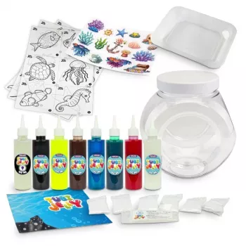 Tubi Jelly Ocean -sarja – suuri akvaario, 8 väriä